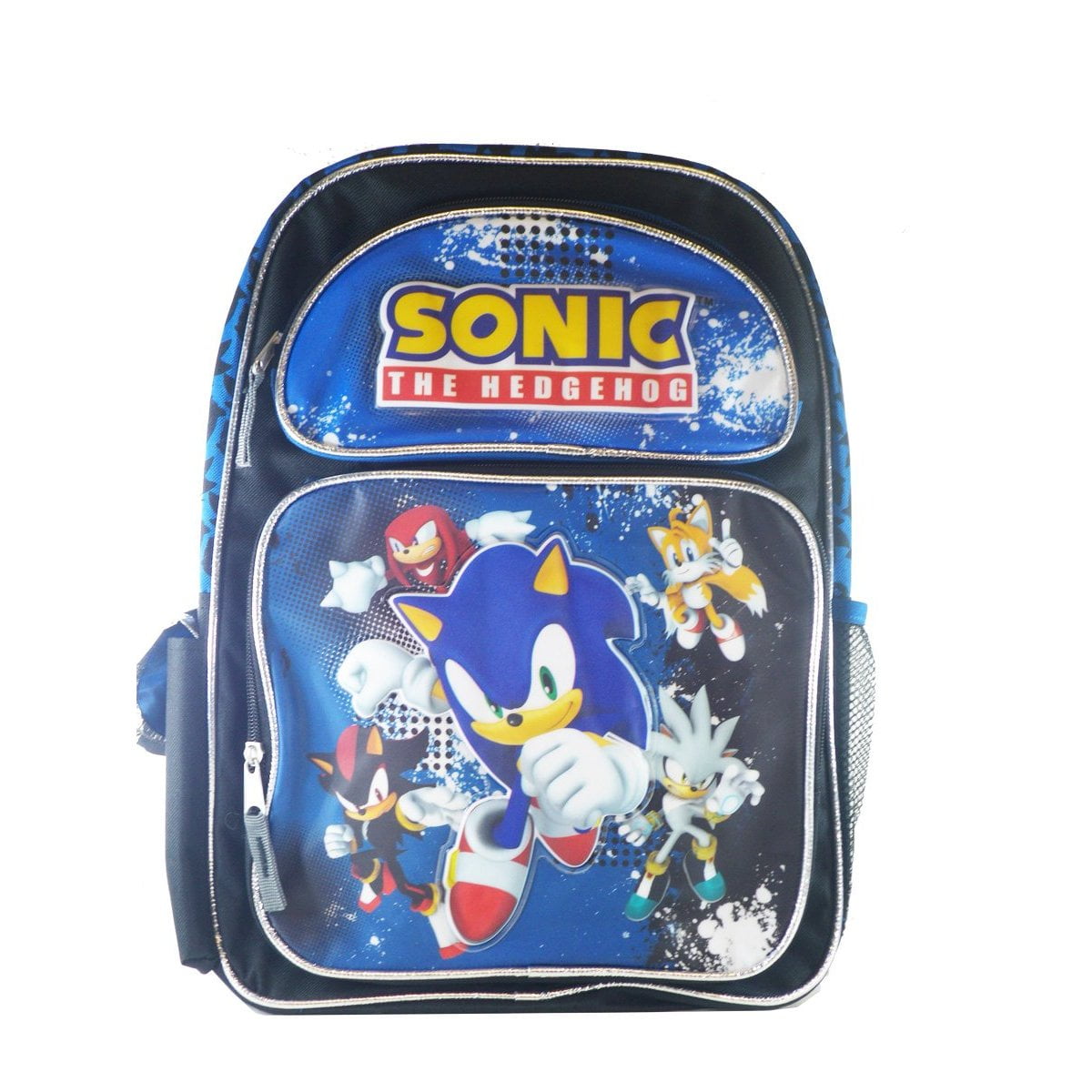 Backpack Sonic the Hedgehog 5 Characters Large School Bag New 054469