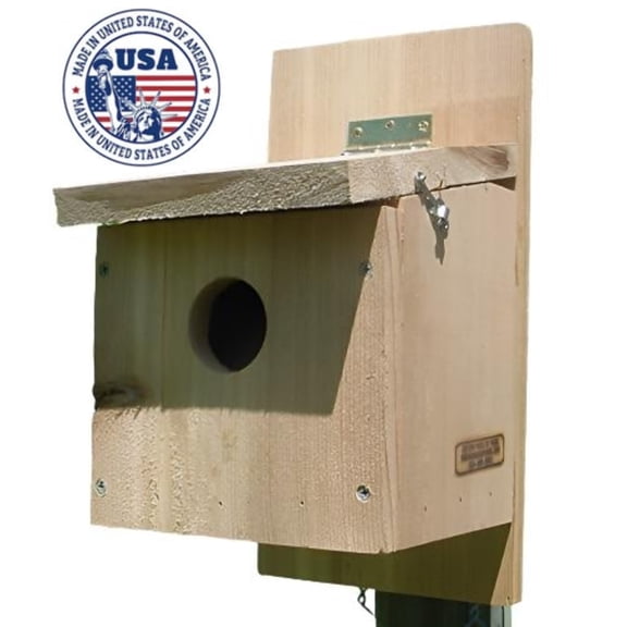 House Finch Bird House, 14", Nesting Box, Bird Houses by Mark, Made in USA