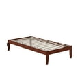 thumbnail image 4 of AFI Colorado 14" Wood Platform Bed Frame with 2 USB Ports, Twin, Walnut, 4 of 5