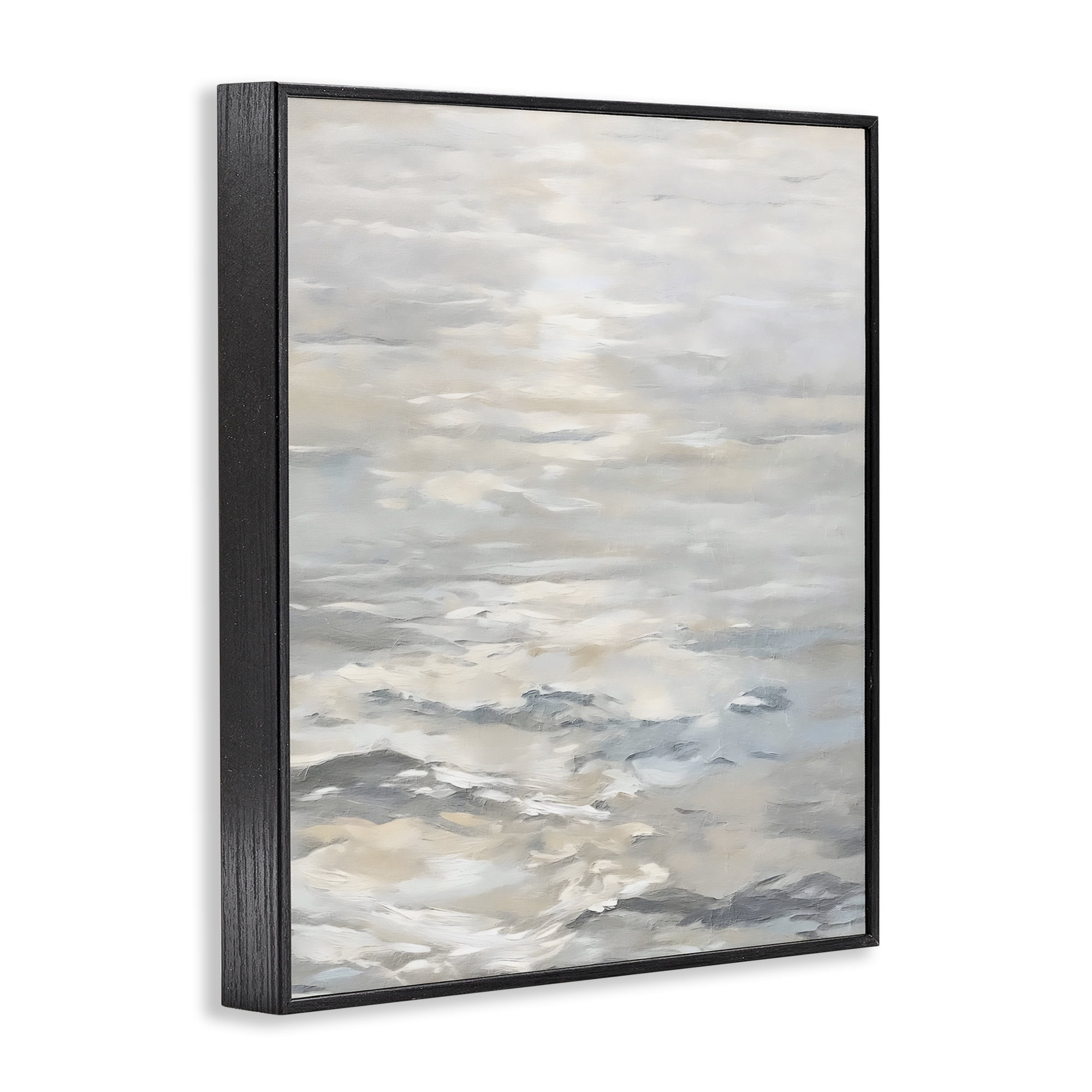 Stupell Industries Shallow Reflections Morning Light Black Framed Giclee Art, design by Riley B