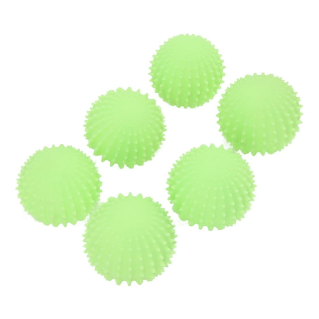 Bola de lavado, bola de lavandería de 6 piezas Bola de lavadora de PVC Bola de lavandería confiable y duradera