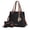 Taupe, variant on MKF Collection Kearny Vegan Leather Women's Tote Bag with Wallet by Mia K- 2 pieces