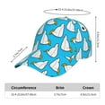 thumbnail image 3 of Baseball Cap, Duck Dives Trucker Hats Women Dad Hat for Workouts - Baseball hat Adjustable Size, 3 of 7