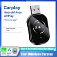thumbnail image 2 of Adaptador Inalámbrico para Carplay para Airplay, Android Auto, Bluetooth + WiFi, USB, Carplay con Cable A Inalámbrico., 2 of 5