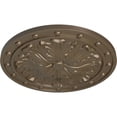 thumbnail image 3 of Ekena Millwork 20 1/2"OD x 1 1/2"P Foster Acanthus Leaf Ceiling Medallion (Fits Canopies up to 2 1/4"), Hand-Painted Warm Silver, 3 of 6