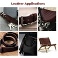 thumbnail image 6 of ELW 9-10 oz. 3.6-4mm Chestnut Straps, Belts, Strips 5"X72" 12.7x183cm - Belt Grade Latigo Leather for Cowhide Heavy DIY Craft - Pet Collars, Blanks, Accessory, Jewelry, Key Chains, 6 of 9