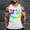 White, variant on Zylanna Men's Sleeveless Muscle Shirt, Quick-Dry Moisture-Wicking Cool Print Crew Neck Gym wear Tank Tops for Sport Yellow