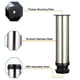 thumbnail image 2 of Juego de 4 patas para muebles TUNC de acero inoxidable altura ajustable 20 cm, 2 of 4