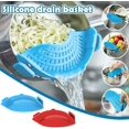 thumbnail image 2 of colres con clip, colr para pasta, carne, verduras, frutas, colr de silicona, se adapta a todas las ollas y cuencos., 2 of 3