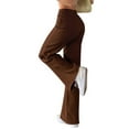 thumbnail image 4 of NFTOEIULA Women High Waist Button Straight Wide Leg Jeans Pants With Pockets, 4 of 6