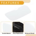 thumbnail image 3 of Unique Bargains Front Right Side Bumper Headlight Washer Nozzle Cover Cap No.8J0807754A Bumper Trim Nozzle Cover for Audi TT 2009-2015, for Audi TTS  2009-2015 White, 3 of 6