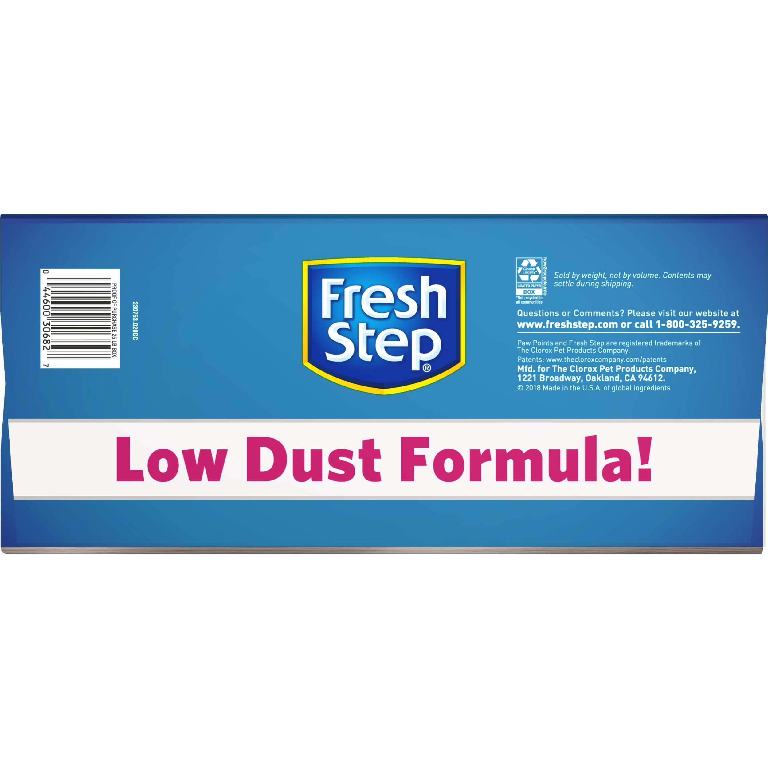 fresh step ultra unscented 25 lb