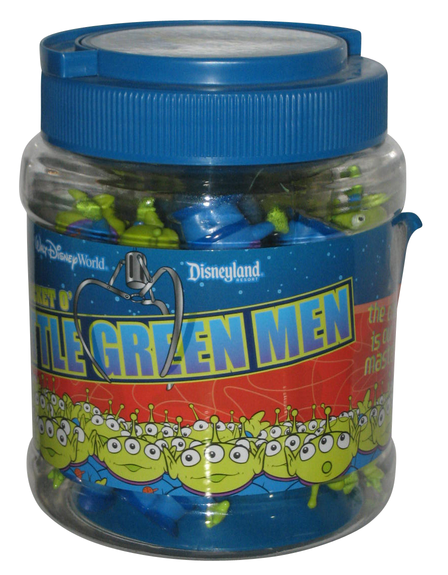 Disney World Land Toy Story Space Alien Big Bucket O' Little Green Men