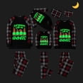 thumbnail image 3 of Pijamas familiares a juego de Navidad, luminosos, brillantes, colgantes con My Gnomies Red, conjunto de pijamas, 3 of 3