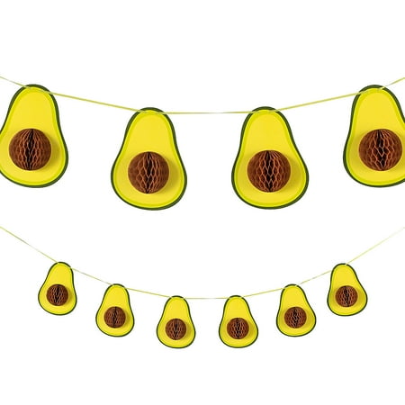 Fun Express Honeycomb Avocado Garland