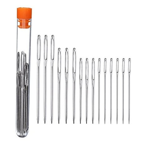 EBoot 40 Pack Largeeye Stitching Needles And 40 Pieces Largeeye New Large Eye Sewing Machine Needles EBoot 40 Pack Largeeye Stitching Needles And 40 Pieces Largeeye New Large Eye Sewing Machine Needles