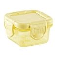thumbnail image 2 of Vacemry 5Pcs Fresh Box Candy Sealed Box, Food Grade Plastic Storage Container, Airtight Little One Food Container, Multi Compartment Seasoning Box, Kitchen Pantry Office Organizer for Snacks Dry, 2 of 9
