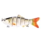 thumbnail image 1 of Swimbait, Señuelos Duros de Pesca Secciones Swimbait de Plástico Señuelos Realistas Multifuncionales, 1 of 9