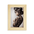 thumbnail image 1 of La religión brunette beauty Body GAL Escritorio de madera Arte Pintura 5x7 pies Marco de foto, 1 of 4