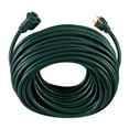 thumbnail image 2 of Hyper Tough 100FT 16AWG 3 Prong Green Outdoor Extension Cord, Single Outlet, 125V 10A, 2 of 8