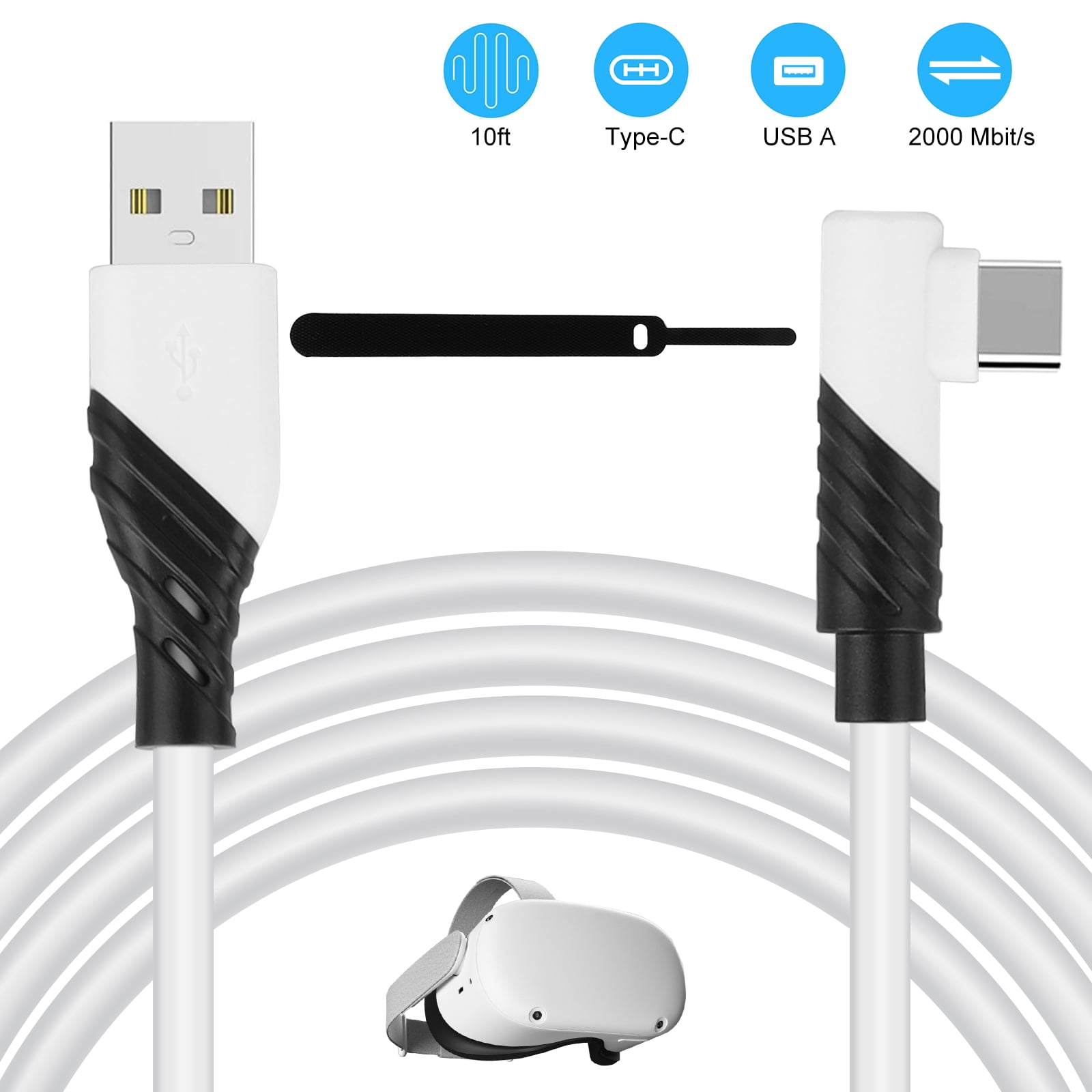 Buy 10ft Link Cable for Oculus Quest 2, EEEkit USB A 3.2 Gen 1 Type C
