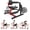 leg extension machine, variant on YODOLLA Adjustable Leg Extension & Curl Machine for Thigh Workout, Heavy-Duty Plate-Loaded Home Gym Equipment, Fits 1''/2'' Weight Plates with Wheels