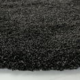 thumbnail image 4 of SAFAVIEH Milan Harlow Solid Plush Shag Area Rug, Dark Grey, 3' x 3' Round - Modern Design, Dark Grey, Non-Shedding & Easy Cleaning, Ultra Plush Thick Pile, Ideal for Living Room, Bedroom, 4 of 10