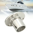 thumbnail image 4 of STAINLESS STEEL BOAT HANDRAIL FITTINGS DURABLE 90 DEGREE ROUND BASE FOR YACHTS, 4 of 8