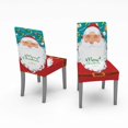 thumbnail image 3 of facefd 140*180CM Christmas Tablecloth Chair Cover Set Christmas Decorations Waterproof Christmas Dinner Table Decor for Restaurant Terrace, 3 of 4