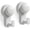 White, variant on Shower Hooks for Inside Shower,No-Drill Removable& Towel Hooks for Bathroom,Heavy Duty Suction Cup Hooks for Glass Window,2 Pack(White)