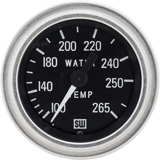 Stewart Warner Deluxe 2-1/16 Mechanical Water Temp Gauge, 72 Inch -  Walmart.com