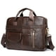 thumbnail image 3 of Maletín de hombre, bolso de cuero para hombre, bolso de negocios, bolso para computadora de 14 pulgadas, bolso de mano para hombre, bolso de negocios, 3 of 3