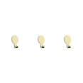 thumbnail image 1 of Redempat 1/2/3/5 Self Adhesive Hook Multifunctional Hanging Holder Simple Installation Clothes Holders Household Wide Application Golden 3PCS, 1 of 6