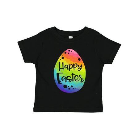 

Inktastic Happy Easter Rainbow Easter Egg Gift Toddler Boy or Toddler Girl T-Shirt