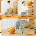 thumbnail image 6 of Indoor Silent Basketball Mute Dribbling Basketball Lightweight High-Resilience Bouncing Basketball with Hoops 8cm/21cm/24cm, 6 of 10