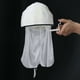 thumbnail image 4 of Unisex Bandana Hat Sedky Durag Long Tail Headwrap Biker Chemo Cap Blanco Sunnimix Tapa de cola larga, 4 of 8