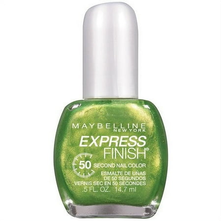 Maybelline New York Express Finish 50 Second Nail Color, 900 Go Go Green