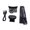 Black, variant on Xirurus Rechargeable LED Motion Sensor Headlamp T614 Digital Display Screen IPX4 Rainproof for Outdoor Camping Hiking Black 2.28 inches / 5.8 cm