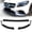 Carbon Look, variant on Stay Tuned Performance For 19-21 Mercedes W205 C-Class C200 C300 C43 Carbon Look Front Bumper Lip 3PCS