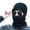 Black, variant on Integrated Warm Hat with Neck Gaiter & Gloves, Unisex Winter Fleece Protection for Skiing & Mountaineering, 16.15" x 8.67"