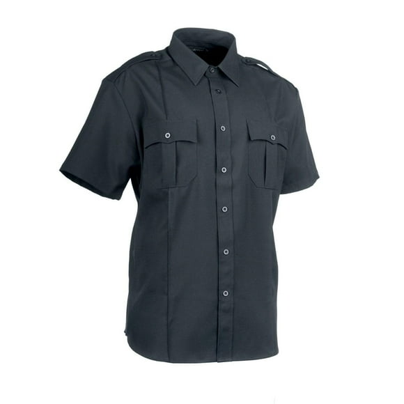 First Class Chemise Uniforme à Manches Courtes 1TG Bleu Marine