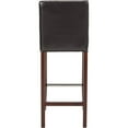 thumbnail image 4 of Safavieh Thompson Bar Stool-Color:Cherry Mahogany/Cream, 4 of 6