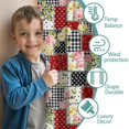 thumbnail image 3 of Pioneer Flower Floral Print Pattern Teens Curtains,Teens Insulated Curtains Set Of 2,Bedroom Essentials,Toddler Room Decor 52"x63", 3 of 5