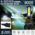 thumbnail image 2 of For Lincoln Navigator 2003-2006 White Combo 6xLED Headlight +Fog Lamp Bulbs Kit, 2 of 12