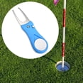 thumbnail image 4 of Greeniant Horquilla de reparación de ranuras de campo de Golf, mango de plástico, cabeza de acero inoxidable, marcador de bolsillo portátil para Golf Azul Greeniant  OD020982-02, 4 of 6