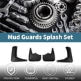 thumbnail image 2 of Guardas de barro únicas para Toyota Hiace 1992-2003, guardas contra salpicaduras delanteras y traseras con accesorios de montaje, 2 of 6