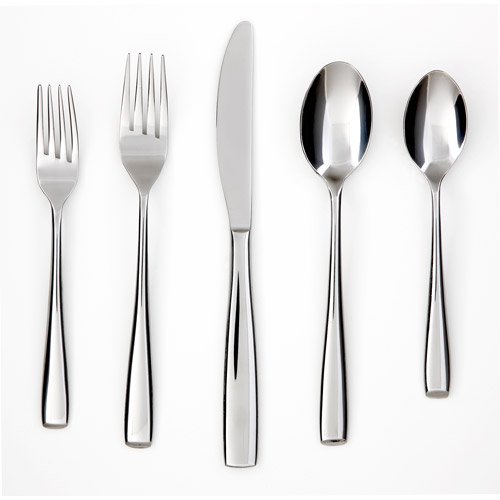 Cambridge Silversmiths Annalise Mirror 20-Piece Flatware Set