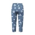 thumbnail image 4 of SBYOJLPB Women's Yoga Cropped Pants Capri Leggings with Print Tight Yoga Pants Casual Fashion Leggings​, 4 of 7