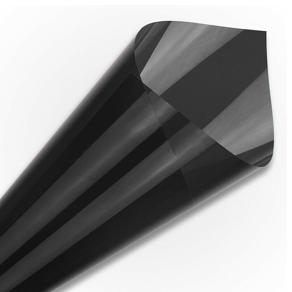 13FT Transparent Colored Window Decal Film Self Adhesive Tint UV Sun