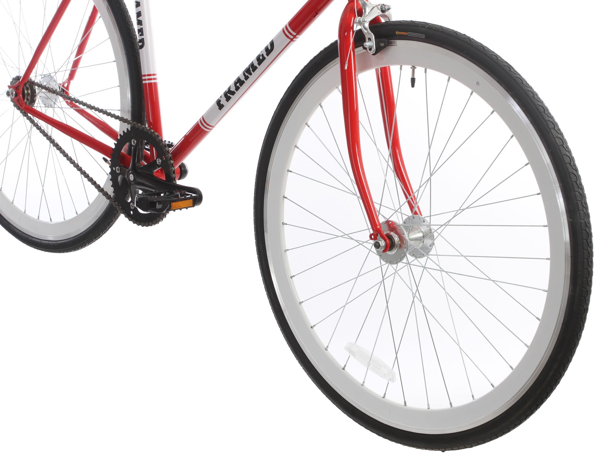 framed lifted bike